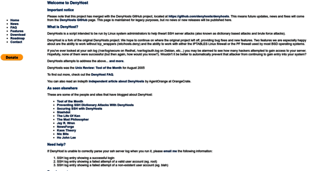 denyhost.sourceforge.net