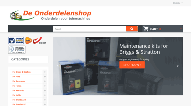 deonderdelenshop.be