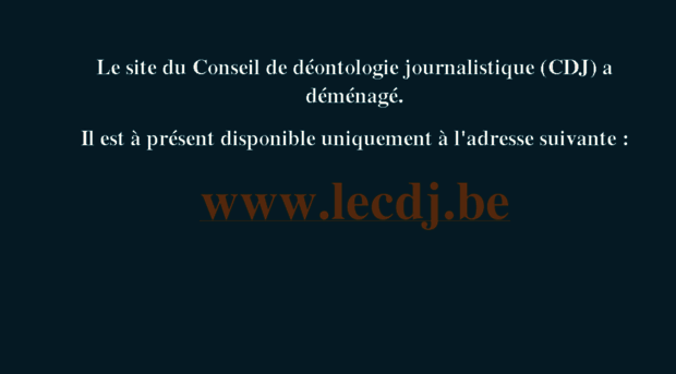 deontologiejournalistique.be