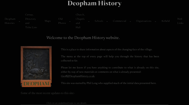 deophamhistory.co.uk