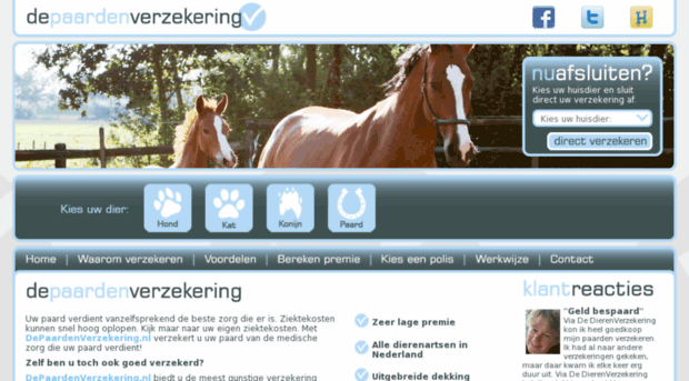 depaardenverzekering.com