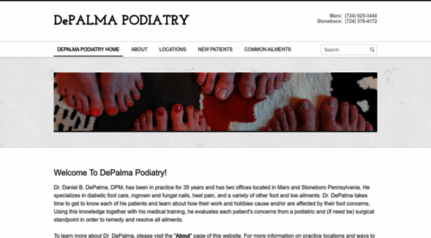 depalmapodiatry.com