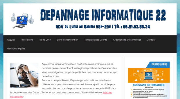 depannageinformatique22.fr