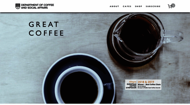 departmentofcoffee.com