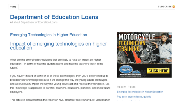 departmentofeducationloans.net