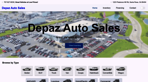 depazautosale.com