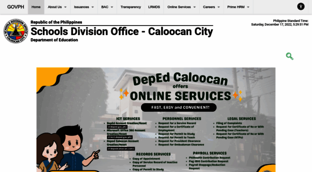 depedcaloocan.com