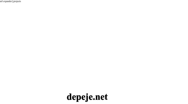 depeje.net