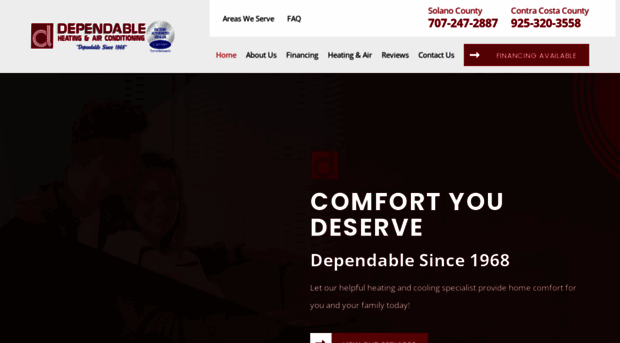 dependableair.com