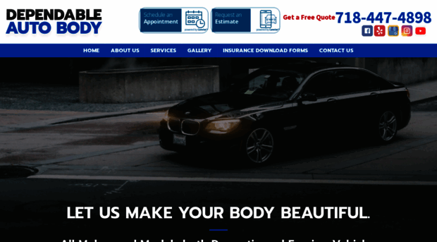 dependableautobody.com