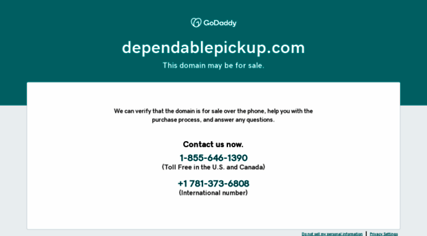 dependablepickup.com