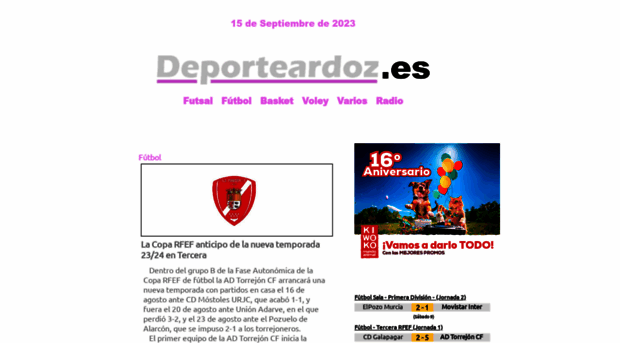 deporteardoz.es