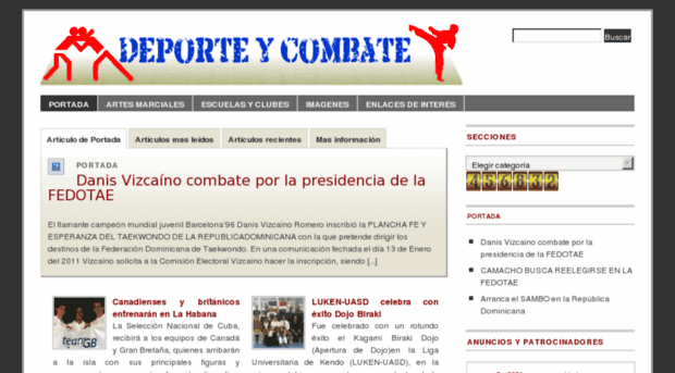 deporteycombate.com