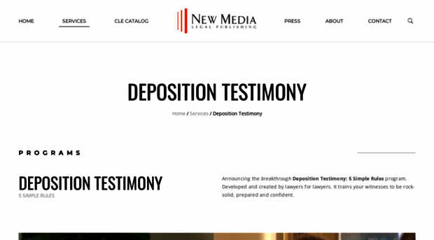 depositiontestimony.com