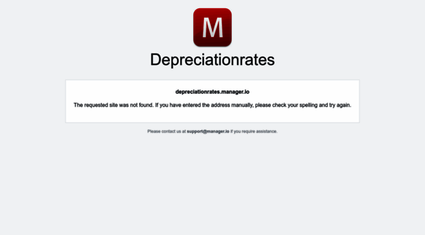 depreciationrates.manager.io