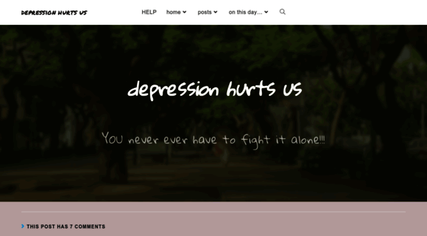 depressionhurts.us