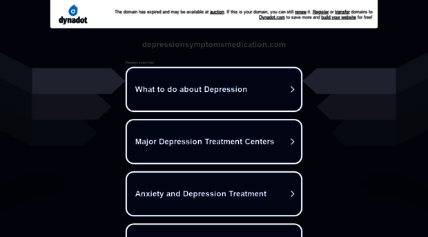 depressionsymptomsmedication.com