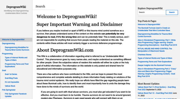 deprogramwiki.com