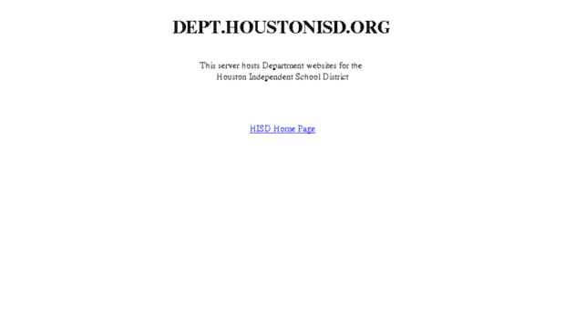 dept.houstonisd.org