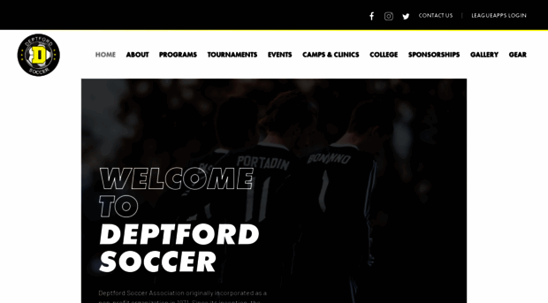 deptfordsoccer.net