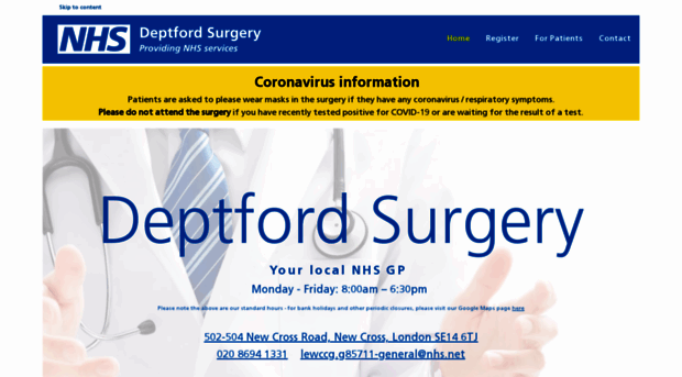 deptfordsurgery.nhs.uk