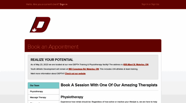 depthtraining.janeapp.com