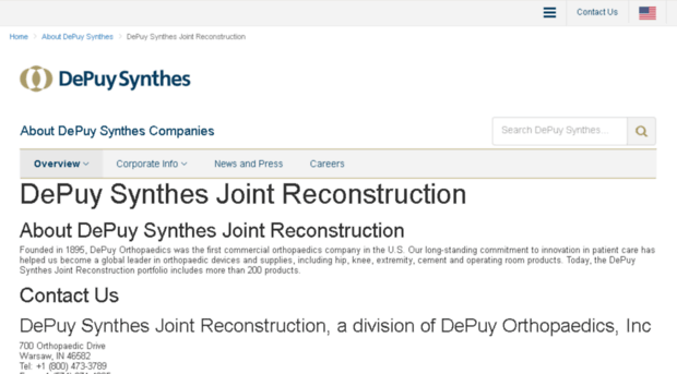 depuyorthopaedics.com