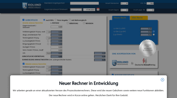 der-prozesskostenrechner.de