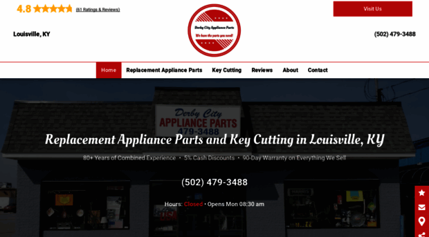 derbycityapplianceparts.com