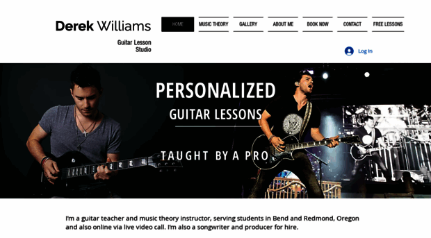 derekwilliamsguitar.com
