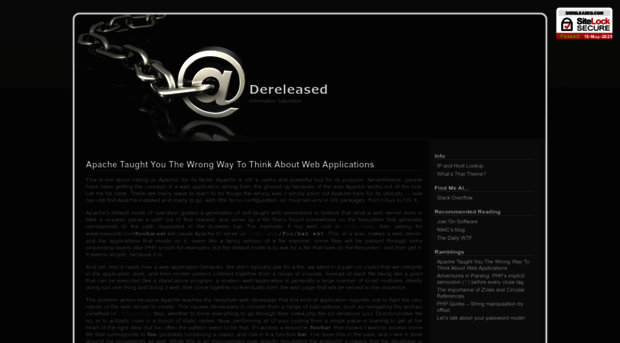 dereleased.com