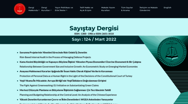 dergi.sayistay.gov.tr