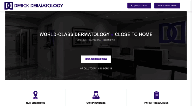 derickdermatology.com