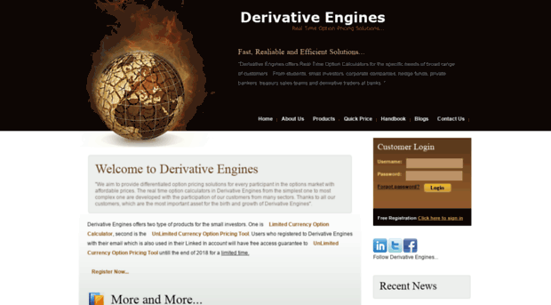 derivativeengines.com