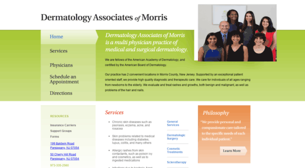 dermatologyassociatesofmorris.com