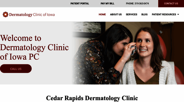 dermatologyclinicofiowa.com