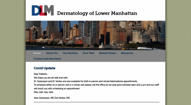 dermatologyoflowermanhattan.com