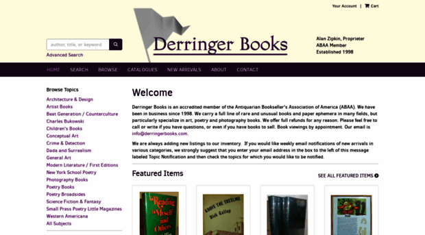 derringerbooks.com