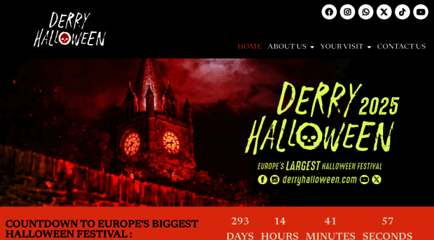 derryhalloween.com