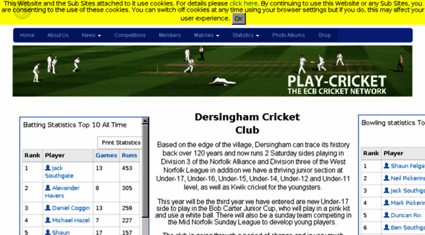 dersingham.play-cricket.com