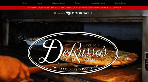 derussospizzeria.com