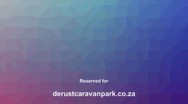 derustcaravanpark.co.za