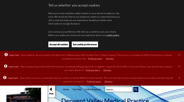 derwentvalleymedicalpractice.co.uk