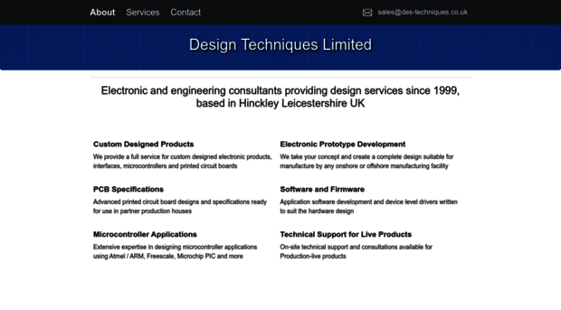 des-techniques.co.uk