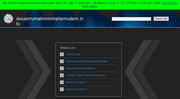 desainrumahminimalismodern.info