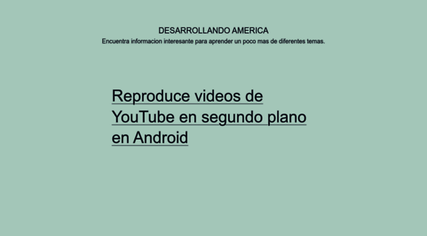 desarrollandoamerica.org