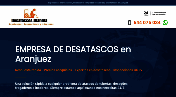 desatascosaranjuez.es