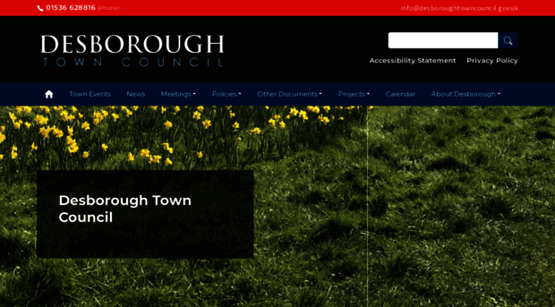 desboroughtowncouncil.gov.uk