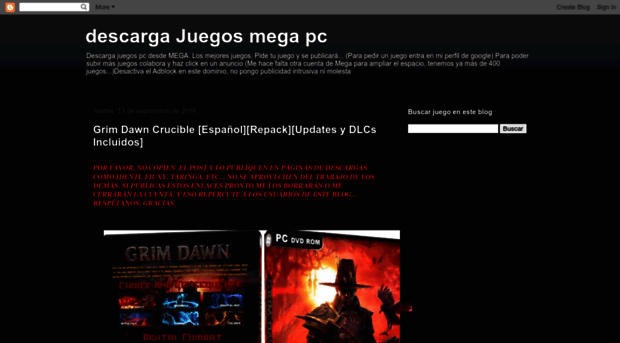 descargajuegosmegapc.blogspot.com.es