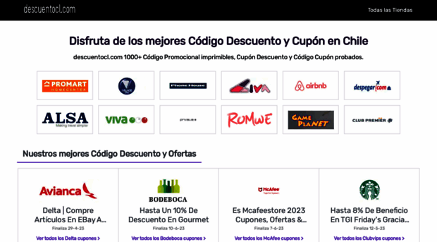 descuentocl.com